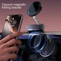 Multi-function 360 Degrees Rotation Car Magnetic Phone Holder Anti-Shake Strong Magnetic Suction Cup Car Mount 360° Folding Non-slip Foldable Car Phone Holder Automobile. 