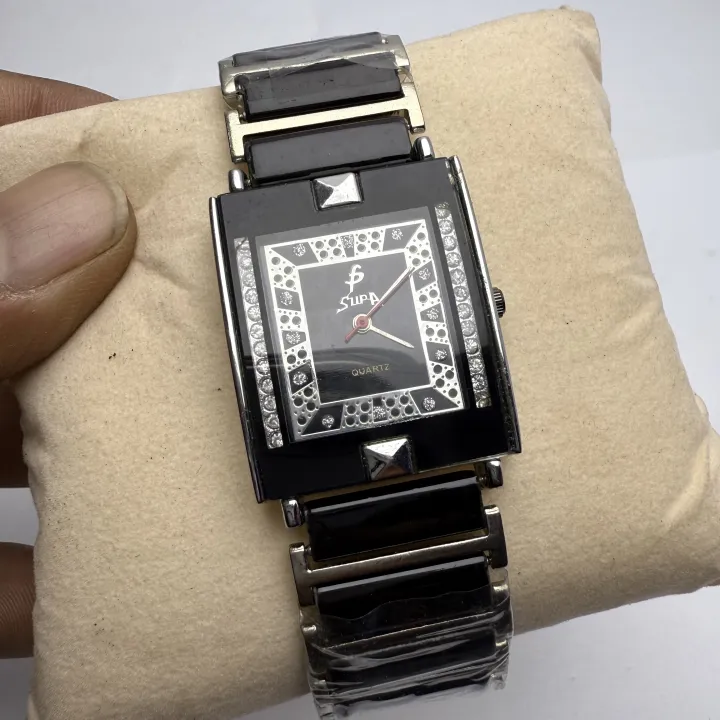 Water%20Proof%20Square%20Shape%20Stainless%20Steel%20Full%20Black%20Color%20Stylish%20And%20Attractive%20Design%20Quartz%20Watch%20For%20Women%7C%7C%20Sold%20By%20Time%20Plaza%20-%20Image%205