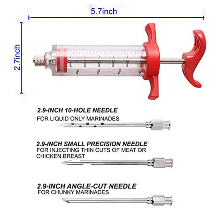 Meat%20Injector%20Syringe%20-%203%20Marinade%20Injector%20Needles%20for%20BBQ%20Grill,%20Seasoning%20Injector%20for%20Meat%20,%20Easy%20to%20Use%20and%20Clean%20-%20Image%202