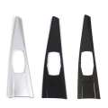 For 3 4 Series F30 F31 F32 F36 3GT 320i Carbon fiber Car Center Console Gear Shift Panel Sticker Cover Interior Decoration. 