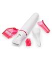 5-in-1 Sensitive Ladies Touch Trimmer Eyebrow, Face, Underarms and Bikini Hair Remover for Women. 