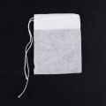 fasdaga 300 Pcs Disposable Empty Tea Bag String Heat Seal Filter Paper. 