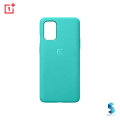 OnePlus 8T Sandstone cover (Cyan). 