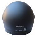 Nomad Camino Matt Black Full Face Motorcycle Helmet. 