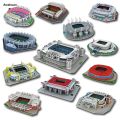 Aweisuan Miniature Football Field 3D DIY Puzzle World Famous Stadiums Models New style Football Game Peripheral Toys Fans Birthday Toys Gifts DDJ. 