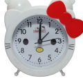 White Plastic Stylish Design Alarm Clock. 