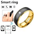 Special Design Stainless Steel NFC Smart Ring Multifunctional Magic Wear Finger Digital Ring Wearable Connect Waterproof NFC Finger Ring for Android Phone Men. 