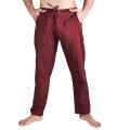 Linen Fabric Loose Fit Drawstring Straight Pant For Men - Multicolor | Fashion Draestring Straight Pant For Men. 