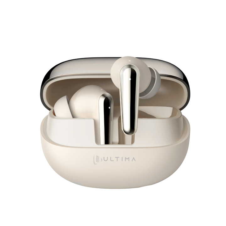 Ultima Prime 1.0 ANC Earbuds with App Support | 60Hrs Playtime | Multi-Point Connectivity | EQ Modes | Supreme Sound | 4Mics AI ENC | Game Mode(40ms) | Elegant Appeal | Premium wireless earbuds