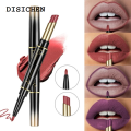 DISICHEN Hot Selling Pudaier 16 Color Double Head Lipstick Lipliner Matte Moisturizing Waterproof Lasting Fashion 2 In 1 Lipstick Lipliner 4.5gShipping Bags. 