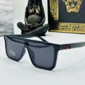 GUCCI ML21016 Matte Polarized Square Frame Sunglasses For Men | UV 400 Protection Solid Square Sunglasses For Men. 