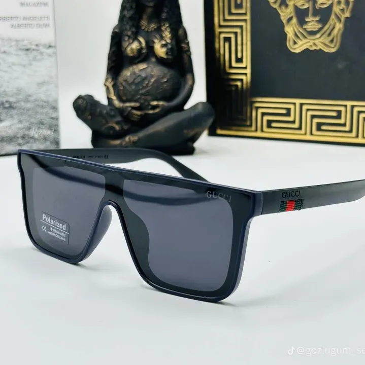 GUCCI%20ML21016%20Matte%20Polarized%20Square%20Frame%20Sunglasses%20For%20Men%20%7C%20UV%20400%20Protection%20Solid%20Square%20Sunglasses%20For%20Men%20-%20Image%202