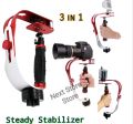 3 in 1 Stabiliser Video Camera Steady For GoPro Smartphone/Nikon/DSLR. 