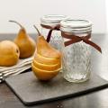 Glass Jar With Silver Air Tight Lid- Pack Of 4. 