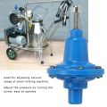 Practical Plastic Pressure Regulating Valve Corrosion Resistant Durable Vacuum Pressure Regulator Adjustment Milking Regulating Valve Small Milking Machine. 