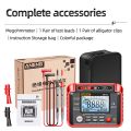 Insulation Ohm Tester Resistance Grounding MH12 Digital Meter AC Tester. 