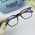 Side Wooden Frame Blue Ray Cut Prescription Glasses For Unisex | Prescription Glass For Unisex | Blue Ray Cut Sunglasses For Men. 