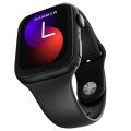 Hammer Ace 3.0 Bluetooth Calling Smart Watch with Largest 1.85" IPS Display, Dual Mode, Spo2, Heart Rate, Strong Metallic Body & Skin Friendly Strap (Black). 