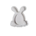 White Rabbit Mold Silicone Cement Mold for Gift Making Kids’ Activities Seasonal Events. 