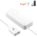 1 PCS Tuya WiFi Smart Water Leak Sensor Water Overflow Level Detector Security Sound Alarm System Flood Leakage Sensor. 