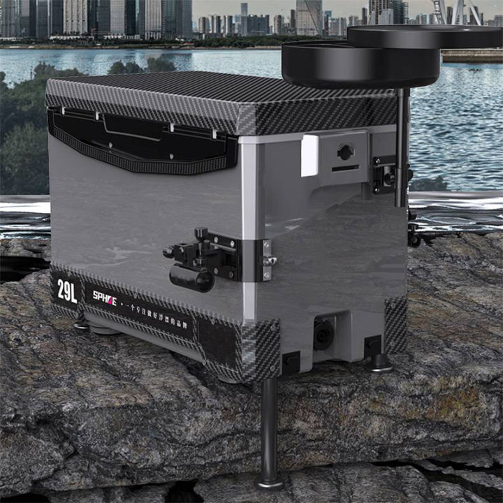 Large Camping Storage Box Portable Waterproof Container Outdoor Storage Case Durable Multi Purpose Foldable Car Trunk Organizer JIJIN