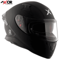 Axor Apex Matt Black Full Face Double Visor Helmet. 