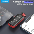 NEW Anedshaop Fineblue F580 Clip-on Lotus Wireless Headset Bluetooth 5.3 Headphones 【2025 Version】 with Mic Power Display Earbuds Noise Cacelling Auriculares. 