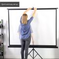 Projector Screen XLAB XPSTS-60, Tripod 60*60  1:1 Ratio Square (FL: 64 in, Diagonal ; 85", BD: 1 in) White. 