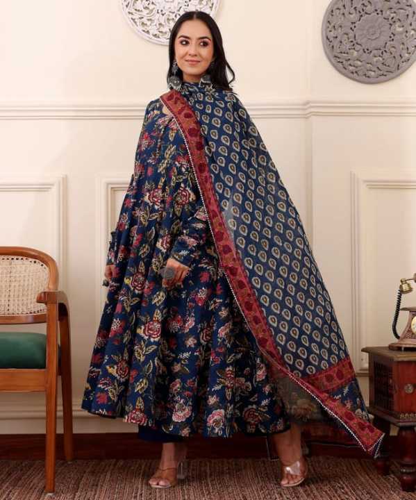 Fabdale%20Floral%20Printed%20Viscose%20Rayon%20Anarkali%20Kurta%20Pant%20Salwar%20Suit%20with%20Dupatta%20%7C%20Wedding,%20Party%20&%20Festive%20Wear%20(DVST-006)%20-%20Image%202