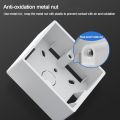 Wiring Organize On-Wall Mount Switch And Socket Apply External Mounting Box Switch Socket Box Wall Surface Junction Box 86 Type. 