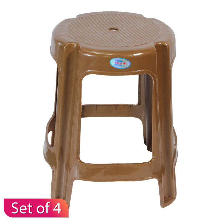 Bagmati%20Plastic%20Round%20Stool%20Set%20Of%204%20-%20Image%202
