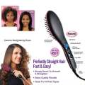 Simply Straight Ceramic Electric Digital Hair Straightener Brush. 