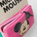 Disney 2025 New Cute Mickey Children's Backpack Girls Cartoon Print Large Capacity Book Storage Kindergarten Baby School Bag. 