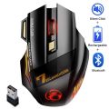 Rechargeable Wireless Mouse Gamer for Computer RGB Gaming Mouse Bluetooth USB Mouse Silent Ergonomic Mause for Laptop PC Mice. 