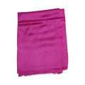 Dark Purple Pashmina Ring Shawl For Women 28x80". 
