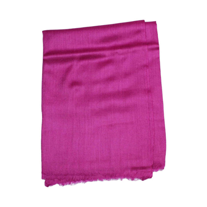 Dark Purple Pashmina Ring Shawl For Women 28x80"