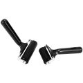 Rubber Roller, Set of 2 (6 & 10cm), Ink Brayer Roller perfect for Printmaking, Wallpapers, Block Printing Stamping. 