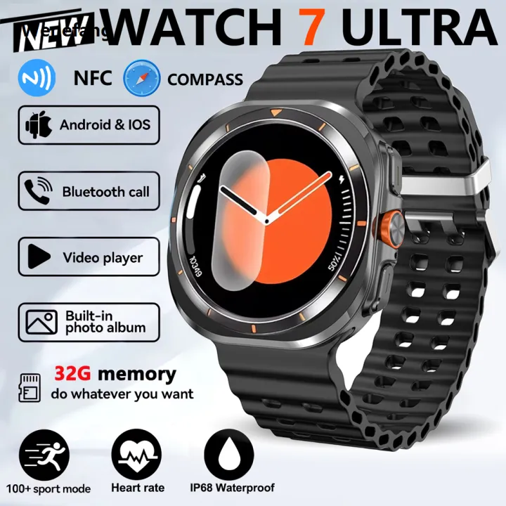 Wenefang%202025%20New%20Galaxy%20Watch%207%20Ultra%20Smart%20Watch%20Men%2032GB%20Memory%20Video%20GPS%20%E3%80%902025%20Version%E3%80%91%20NFC%2047mm%20AMOLED%20Fitness%20Tracker%20Health%20Smartwatch%20For%20Samsun%20-%20Image%207