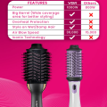 VGR V-492 Professional Hot Air Brush Volumizer for Women – 1000W Styling Tool with Ionic Technology, 3 Heat Settings, Detangling Bristles, Hair Dryer & Straightener Combo, Ideal for Blowouts, Volume & Smooth Shine Finish. 