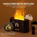 Fire Flame Aroma Diffuser USB Mist Humidifier Aromatherapy Machine LA 0630. 