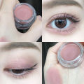 Cream Peach Eyeshadow Cream Matte Low saturation Eye shadow Blush Pink Orange Earth color Makeup Autumn and Winter Color System Luhuai CVC. 