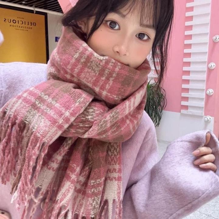 Blanket%20Thick%20Scarf%20Classic%20Thickened%20Fluffy%20Winter%20Scarf%20Tassels%20Print%20Design%20Cashmere%20Shawl%20For%20Outdoor%20Activities%20Casual%20-%20Image%208