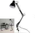 Modern Adjustable Swing Arm Study Lamp Led Table Lamp With Clamp And Free Bulb. 