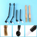Kqueebee 6 pcs Coffee Machine Cleaning Brush Set Machine Cleaning Brush Tool with Spoon, Coffee Grinder Cleaning Brush. 