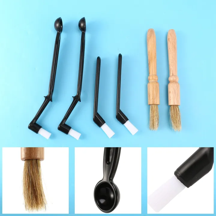 Kqueebee%206%20pcs%20Coffee%20Machine%20Cleaning%20Brush%20Set%20Machine%20Cleaning%20Brush%20Tool%20with%20Spoon,%20Coffee%20Grinder%20Cleaning%20Brush%20-%20Image%208