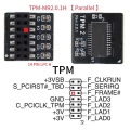 TPM 2.0 Security Module for 14Pin LPC H Mainboard Data Encryption Hardware Basic Module. 