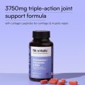 hk vitals Glucosamine + Chondroitin & MSM 90 Tablets Joint Support Supplement with 3750mg with Collagen & Vitamin D3 | For Bone, Joint and Flexibility. 
