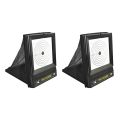 fasdaga 2X Outdoor Portable Targets for Reusable & Pellet with Trap Net Catcher. 