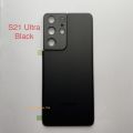 Zhitian Luxury For Samsung Galaxy S21/S21 Plus S21+/S21 Ultra Battery Back Cover Door Rear Glass Housing Case Camera Lens Frame Adhesive. 