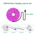 fasdaga 5X LED Grow Light Full Spectrum 5V USB Grow Light Strip 2835 LED Phyto Lamps 100cm. 
